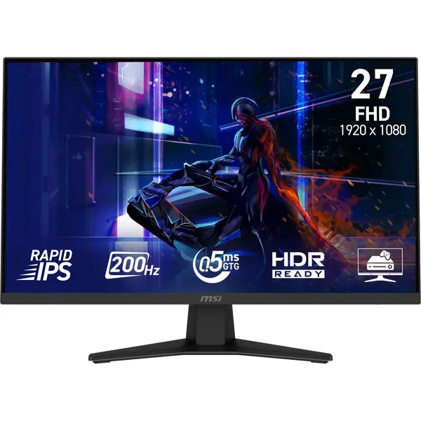 Monitor gaming MSI - MAG 274F, 27'', 200Hz, 0.5ms, Adaptive-Sync