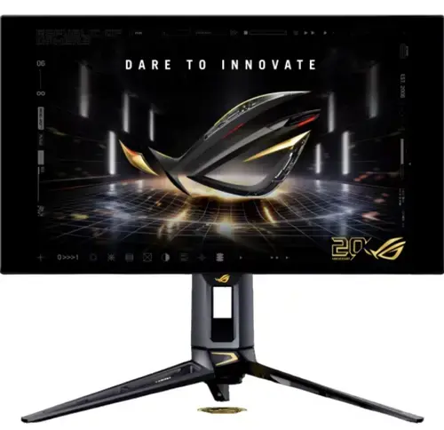 Monitor Gaming OLED Asus 27inch PG27AQWP-G EDITION 20, QHD (2560 x 1440), HDMI, DisplayPort, Pivot, 540 Hz, 0.02 ms (Negru)