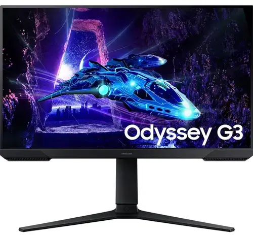 Monitor Gaming Samsung Odyssey G3 32inch LS32DG300EUXEN, Full HD (1920 x 1080), HDMI, DisplayPort, Pivot, 180 Hz, 1 ms (Negru)