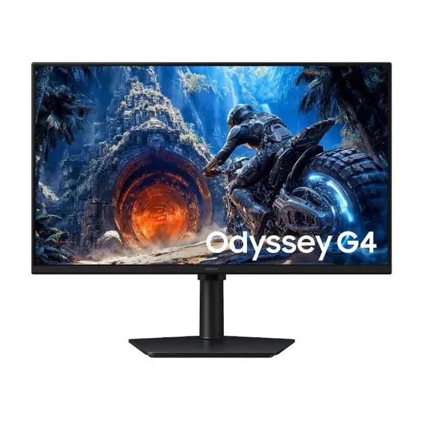 Monitor gaming Samsung Odyssey G4, 27", FHD, 300Hz, 1ms GtG, HDR10, FreeSync Premium, Compatibil G-Sync, Flicker Free, Eye Saver Mode, Negru