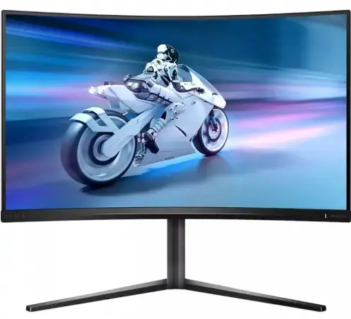Monitor Gaming VA LED Philips 31.5inch 32M2C5500W/00, QHD (2560 x 1440), HDMI, DisplayPort, Ecran Curbat, 240 Hz, 0.5 ms (Negru)