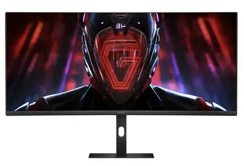 Monitor Gaming VA LED Xiaomi 34inch G34WQi, WQHD (3440 x 1440), HDMI, DisplayPort, Ecran curbat, 180 Hz, 1 ms (Negru)