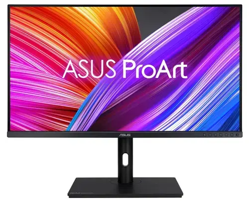 Monitor Grafica IPS LED ASUS ProArt 31.5inch PA328QV, QHD (2560 x 1440), HDMI, DisplayPort, AMD FreeSync, Pivot, Boxe (Negru)