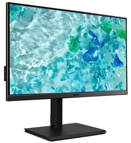 Monitor IPS LED Acer Vero 21.5inch B227QEbmiprzxv, Full HD (1920 x 1080), VGA, HDMi, DisplayPort, Boxe, Pivot (Negru)