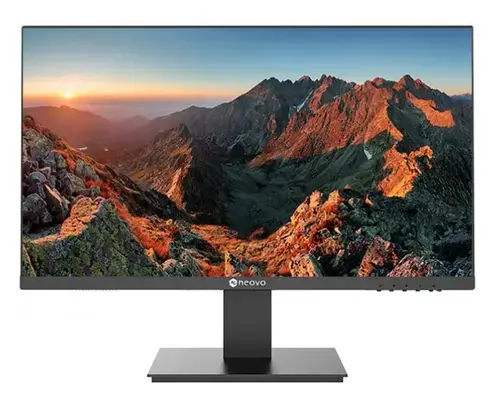 Monitor IPS LED AG Neovo 23.8inch LA-2403, Full HD (1920 x 1080), VGA, HDMI, DisplayPort, Boxe (Negru)