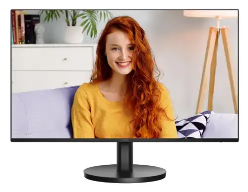 Monitor IPS LED AOC 23.8inch 24B3HA2, FulL HD (1920 x 1080), VGA, HDMI, Boxe, 100 Hz, 1 ms (Negru)