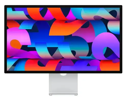 Monitor IPS LED Apple Studio Display, 27inch 5K Retina, WebCam 12MP, Standard Glass, Tilt and Height Adjustable Stand, Argintiu