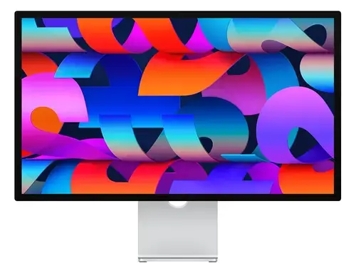 Monitor IPS LED Apple Studio Display 27inch 5K Retina, WebCam 12MP, Nano-Texture Glass, Tilt Adjustable Stand (Argintiu)