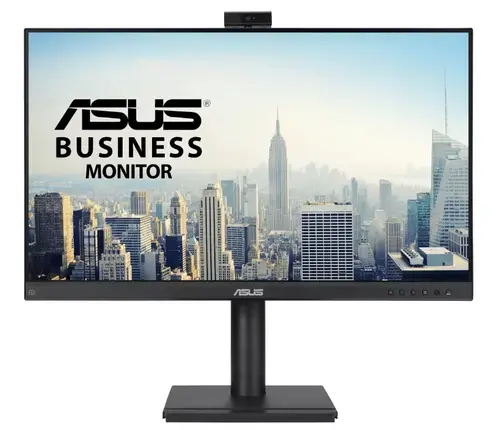 Monitor IPS LED ASUS 27inch BE279QFK, Full HD (1920 x 1080), VGA, HDMI, DisplayPort, Boxe, Pivot, 100 Hz, 5 ms (Negru)