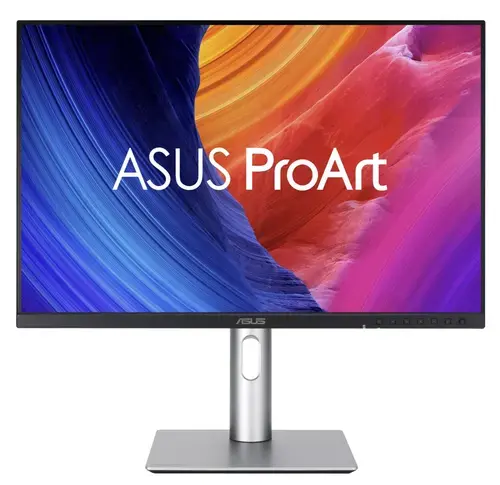 Monitor IPS LED ASUS ProArt 24.1inch PA248QFV, WUXGA (1920 x 1200), HDMI, DisplayPort, Pivot, Boxe, 100 Hz, 5 ms (Gri)