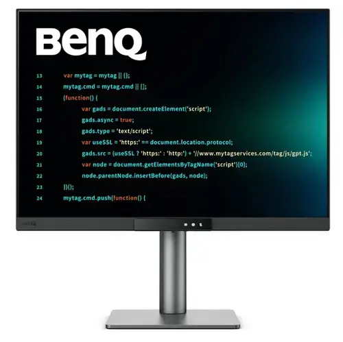 Monitor IPS LED BenQ 28inch RD280UG, 4K+ (3840 x 2560), HDMI, DisplayPort, Boxe, Pivot, 120 Hz, 5 ms (Gri)