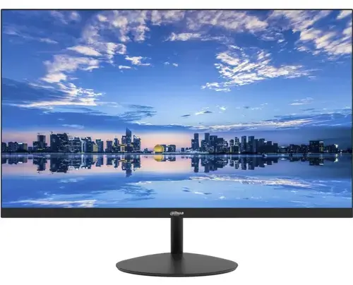 Monitor IPS LED Dahua 23.8inch DHI-LM24-A201Y, Full HD (1920 x 1080), VGA, HDMI, 100 Hz, 5 ms (Negru)