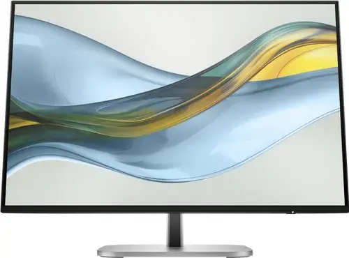 Monitor IPS LED HP 24inch S5 PRO 524PN, WUXGA (1920 x 1200), HDMI, DisplayPort, Pivot, 100 Hz, 5 ms (Negru/Argintiu)