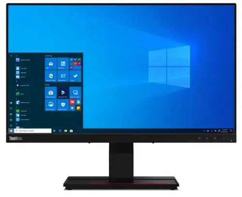 Monitor IPS LED Lenovo ThinkVision 23.8inch T24t-20 Touch, Full HD (1920 x 1080), HDMI, DisplayPort, Touchscreen (Negru)