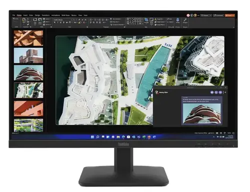 Monitor IPS LED Lenovo ThinkVision 27inch S27-4e, Full HD (1920 x 1080), VGA, HDMI (Negru)