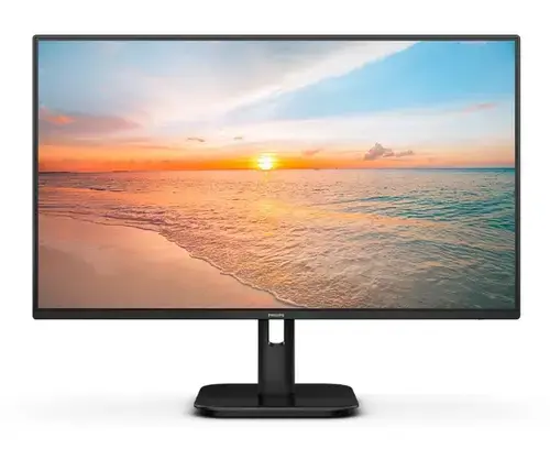Monitor IPS LED Philips 23.8inch 24E1N1200A, Full HD (1920 x 1080), VGA, HDMI, DisplayPort, Boxe (Negru)