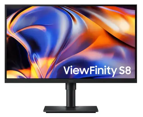 Monitor IPS LED Samsung 27inch LS27H802EFAXEN. 5K (5120 x 2880), HDMI, DisplayPort, Pivot (Negru)