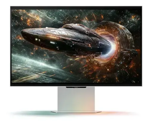 Monitor IPS LED Samsung Odyssey 3D G9 27inch LS27FG900XUXEN, UHD (3840 x 2160), HDMI, DisplayPort, Boxe, Pivot, 165 Hz, 1 ms (Argintiu)