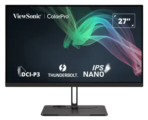 Monitor IPS LED ViewSonic 27inch VP2776T-4K, UHD (3840 x 2160), HDMI, DisplayPort, Boxe, Pivot, 5 ms (Negru)
