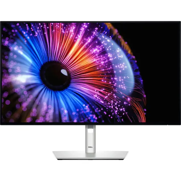 Monitor LED IPS DELL U2724DE, 27", QHD, 120Hz, HDMI, DisplayPort, Argintiu