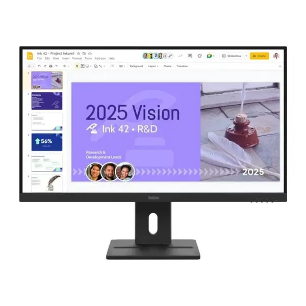 Monitor LED Lenovo ThinkVision E27Q-40 27 inch QHD IPS 4 ms 100 Hz