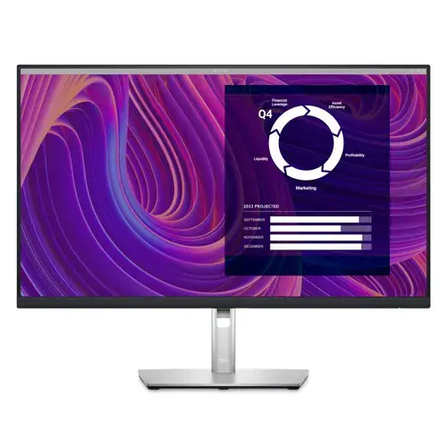 Monitor LED Refurbished Dell P2723D, 27", QHD, IPS, 16:9, HDMI, DisplayPort, USB-C, 1000:1, 8ms, 60Hz