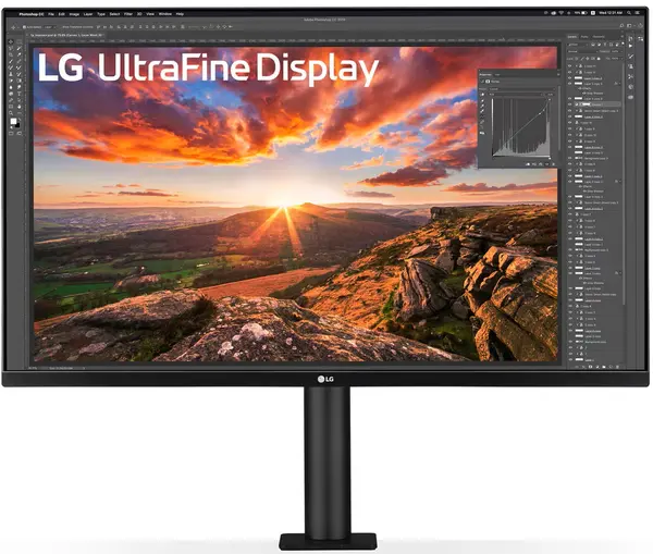 Monitor LG - 32UN880K-B, 31.5'', UltraFine Ergo 4K, IPS, Anti-Glare, negru