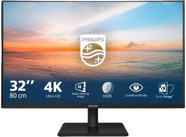 Monitor Philips - 32E1N1800LA, 31.5'', GtG,60Hz, VA, Adaptive Sync