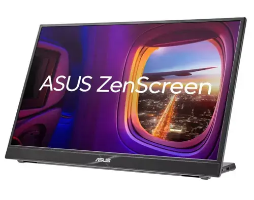 Monitor Portabil IPS LED ASUS ZenScreen 16inch MB16QHG, WQXGA (2560 x 1600), HDMI, 120 Hz (Negru)
