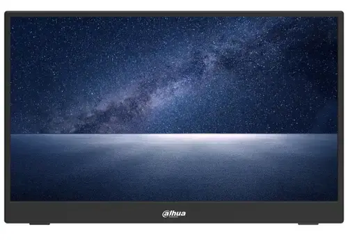 Monitor Portabil IPS LED Dahua 15.6inch PM16-F201PD, Full HD (1920 x 1080), HDMI, TYPE-C, Boxe (Negru)