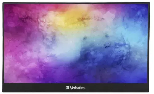 Monitor Portabil IPS LED Verbatim 14inch PM-14, Full HD (1920 x 1080), HDMI, AMD FreeSync (Negru)