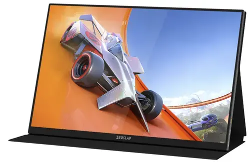 Monitor Portabil IPS LED Zeuslap 16inch P16KT, WQXGA (2660 x 1600), Mini HDMI, USB-C (Negru)
