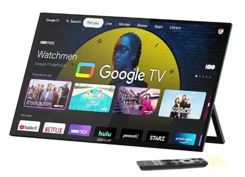 Monitor Portabil IPS LED Zeuslap 18.5inch Z18TV Pro, Full HD (1920 x 1080), miniHDMI, USB-C, 100 Hz, 4 ms (Negru)