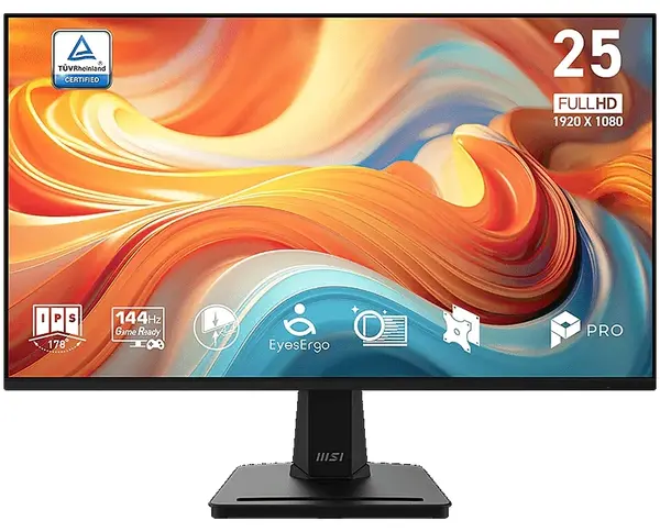 Monitor profesional MSI – PRO MP251 E14L, 24.5'', FHD, IPS