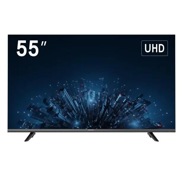 Monitor Ultra HD Hikvision DS-D5055U3-1V0S, 55 inch, UHD 60Hz VA, HDMI/DP/VGA, difuzoare 2x10W