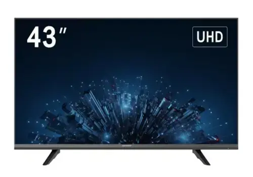 Monitor VA LED Hikvision 43inch DS-D5043U3-1V0S, UHD (3840 × 2160), VGA, HDMI, DisplayPort, Boxe (Negru)