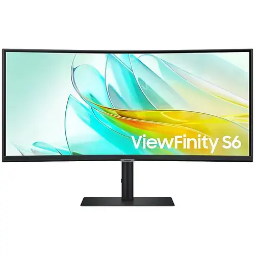 Monitor VA LED Samsung 34inch S65UC, WQHD (3440 x 1440), Ultrawide, 5Ms, sRGB 115%, 100Hz, Freesync (Negru)