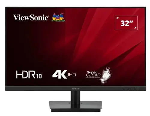 Monitor VA LED VA3208-4K-HD ViewSonic 31.5inch VA3208-4K-HD, UHD (3840 x 2160), HDMI, DisplayPort (Negru)