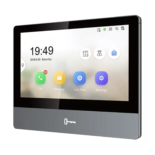 Monitor videointerfon TCP/IP Wireless, Touch Screen IPS-TFT LCD 7inch - HIKVISION