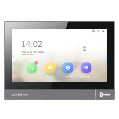MONITOR WiFi SERIA 8 7" COLOR DESIGN Hikvision DS-KH8381-WTE1/SF