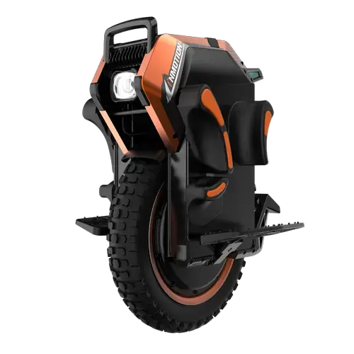 Monociclu electric Inmotion Adventure V14 50GB, Viteza 70 km/h, Autonomie 120km, Motor 4000 W, roata 16” (Negru/Portocaliu)