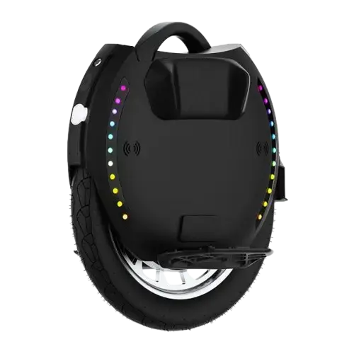 Monociclu electric KingSong 18L, viteza maxima 50km/h, Autonomie 110km, Motor 2200W, iluminare RGB, Roata 18inch (Negru)