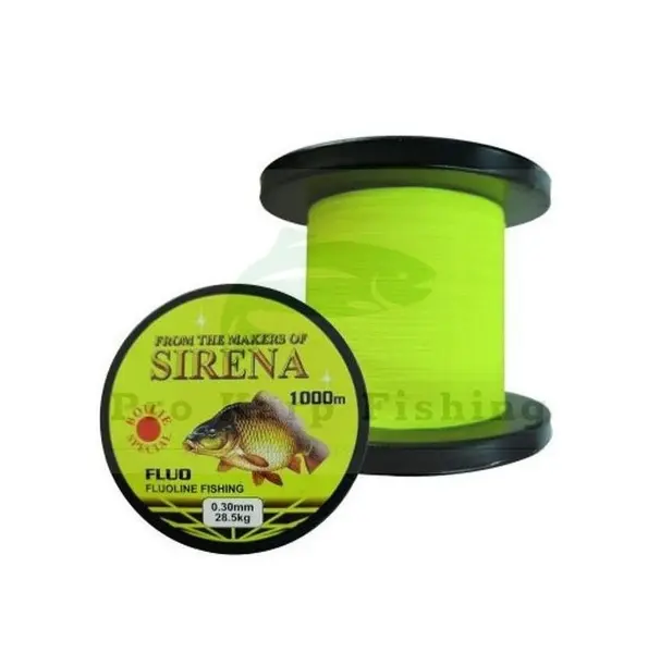 Monofilament /Guta/Fir SIRENA ,galben fluo -500 m - 0.30mm