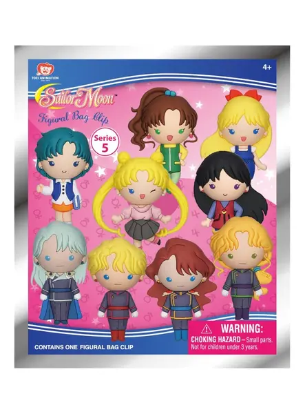 Monogram Sailor Moon (blind Bag/random) 3d Foam Bag Clips