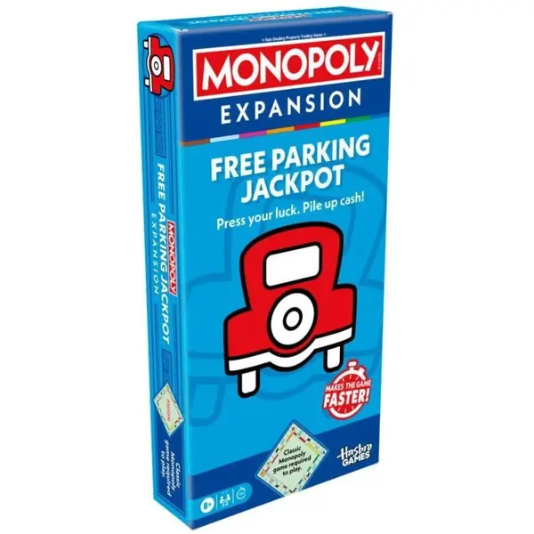 Monopoly Extensie Monopoly - Jackpot de parcare gratuita pentru jocul Monopoly in limba romana