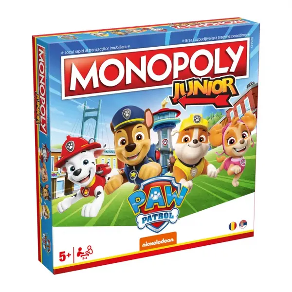 Monopoly Junior Patrula Catelusilor - Paw Patrol (RO)