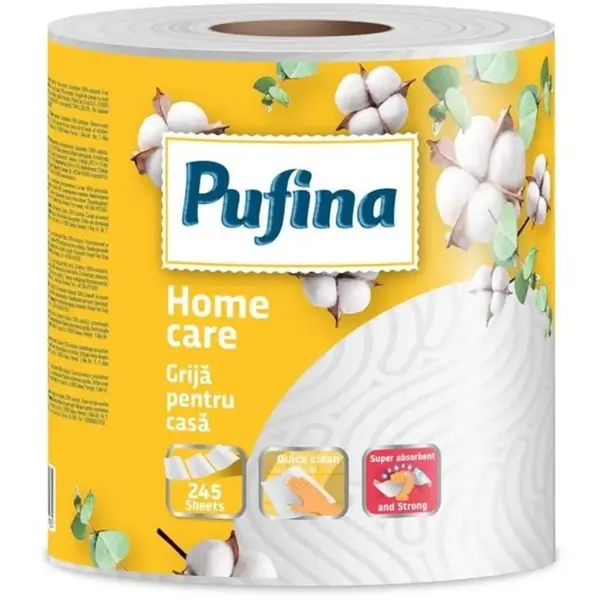 Monorola Home Care, 2 Straturi, 50 m, Pufina