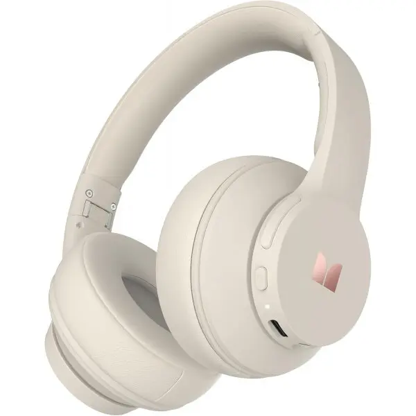 MONSTER Casti Handsfree Bluetooth Monster Mission 100, MultiPoint, A2DP, ANC, Alb