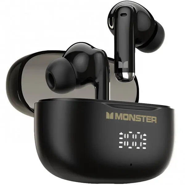 MONSTER Casti Handsfree, Bluetooth, Monster N-Lite 300, TWS, Negru