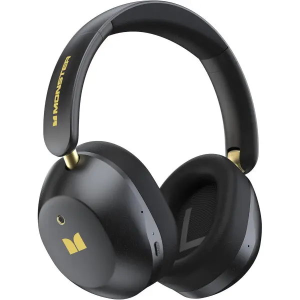 MONSTER Casti Handsfree Bluetooth Monster Persona 6th, MultiPoint, A2DP, ANC, Negru